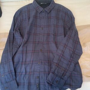 Travis Mathew Long Sleeve Button Down-Large